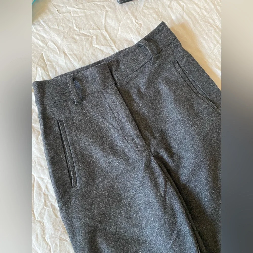 Aritzia Wilfred Front-Tie Wool Cashmere Cropped pants - Picture 4 of 7